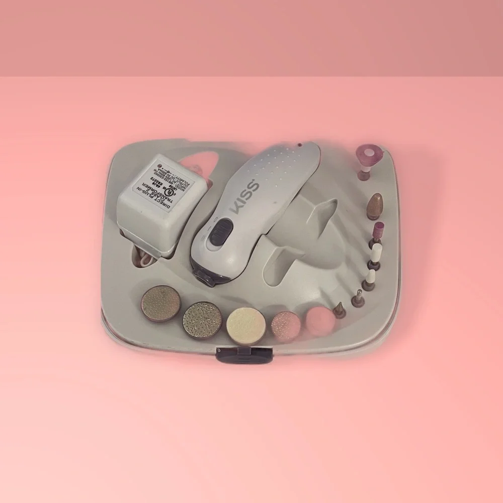 (Donated)Kiss Electric Nail Manicure Set - GUC - Picture 5 of 7